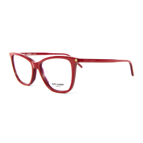 Saint Laurent // Unisex 259 Optical Frames // Red