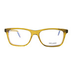 Saint Laurent // Men's 164 Optical Frames // Green