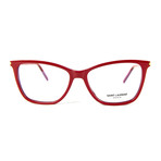 Saint Laurent // Unisex 259 Optical Frames // Red