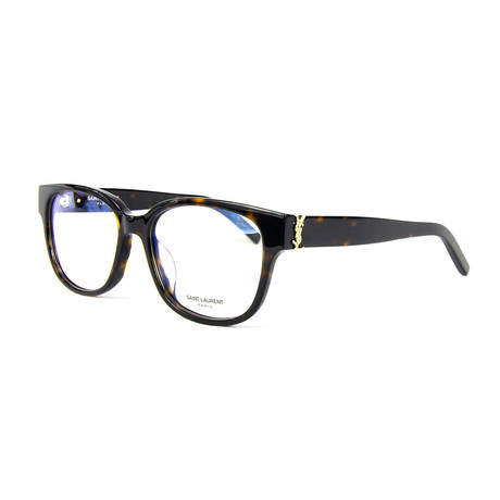 Saint Laurent // Unisex Slim Optical Frames // Havana