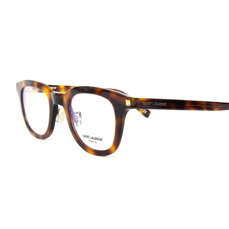 Saint Laurent // Unisex 141 Optical Frames // Havana