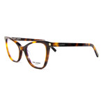 Saint Laurent // Women's 219 Cat Eye Optical Frames // Havana