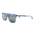 Montblanc // Men's Rectangular Sunglasses // Blue