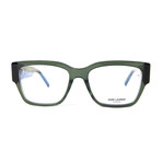 Saint Laurent // Women's Slim Optical Frames // Green