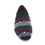 Poway Dress Shoes // Black + Red (Euro: 43)