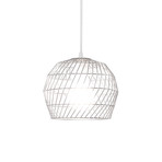 1-Light Geometric Pendant (Chrome)