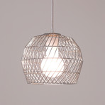 1-Light Geometric Pendant (Chrome)