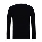 Shelby Crew Neck Sweater // Navy (L)