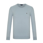 Rio Crew Neck Sweater // Light Blue (L)