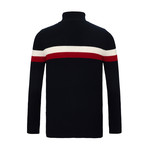 Warren Full Zip Sweater // Navy (3XL)