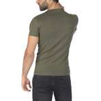 Kael T-Shirt // Khaki + Black (S)