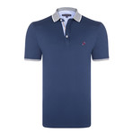 Grady Short Sleeve Polo Shirt // Navy (M)