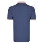 Marcos Short Sleeve Polo Shirt // Navy (L)