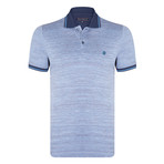 Yadiel Short Sleeve Polo Shirt // Blue (S)