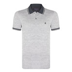 Finn Short Sleeve Polo Shirt // Anthracite (XS)
