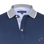 Grady Short Sleeve Polo Shirt // Navy (M)