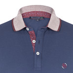 Marcos Short Sleeve Polo Shirt // Navy (L)