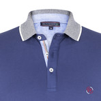 Quentin Short Sleeve Polo Shirt // Purple (2XL)