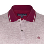 Milo Short Sleeve Polo Shirt // Bordeaux (L)