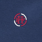 Grady Short Sleeve Polo Shirt // Navy (M)