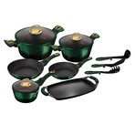 12-Piece Emerald Collection Cookware Set