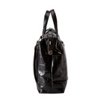 Cavallo Doc Croco Traveler // Black