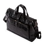 Cavallo Doc Croco Traveler // Black