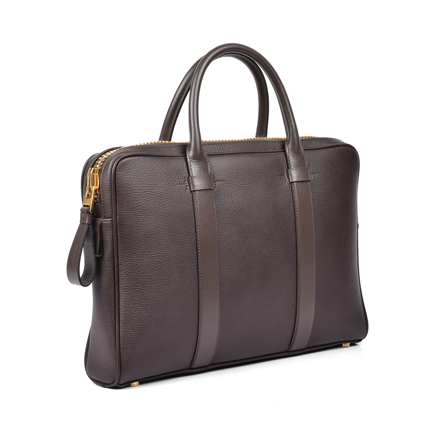 Leather Briefcase V2 // Dark Brown - Tom Ford - Touch of Modern