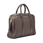 Leather Briefcase // Dark Brown