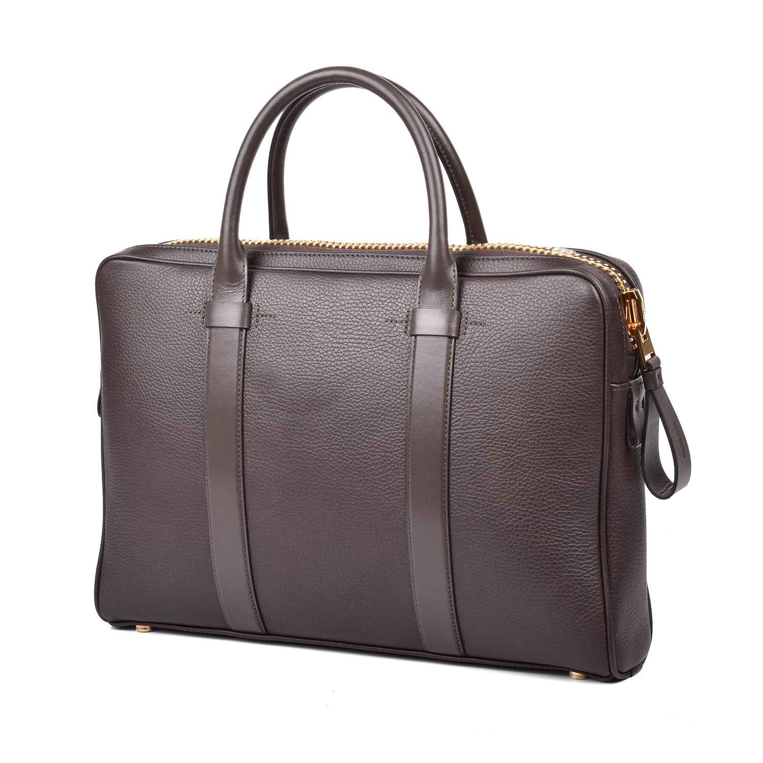 Leather Briefcase V2 // Dark Brown - Tom Ford - Touch of Modern