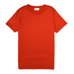 Basis Short Sleeve Tee // Blood Orange (XL)