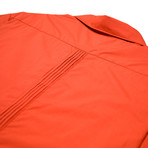 Maricopa Short Sleeve Button Up // Blood Orange (M)