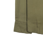 Osseus Long Sleeve Button Up // Olive (L)