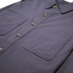 Aetna Shirt // Navy (XL)