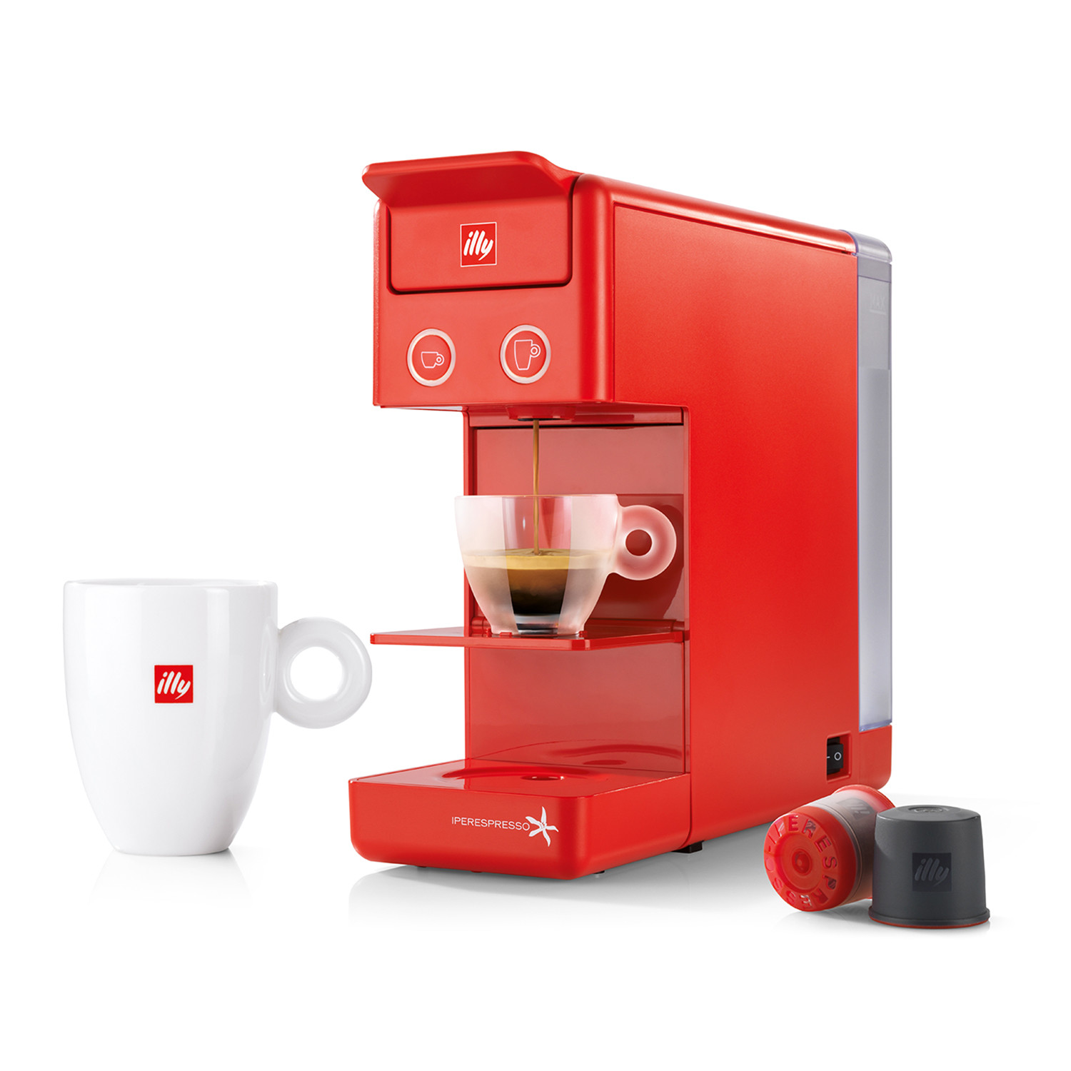 Y3.2 iperEspresso Machine (Cape Town Blue) - Illy Coffee Machines PERMANENT  STORE - Touch of Modern