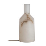 Alabaster Table Lamp // Rechargeable Battery