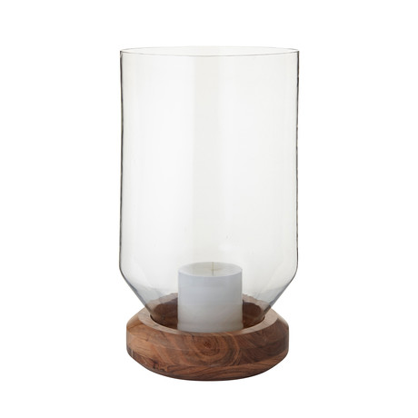 Base Light Candle Holder // Wood