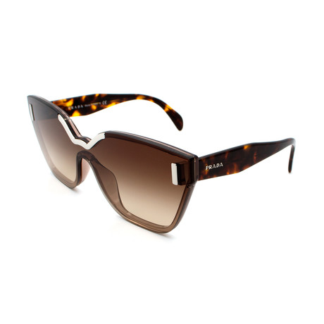 Unisex PR16TS-VIQ6S1 Limited Release Floating Sunglasses // Brown Havana