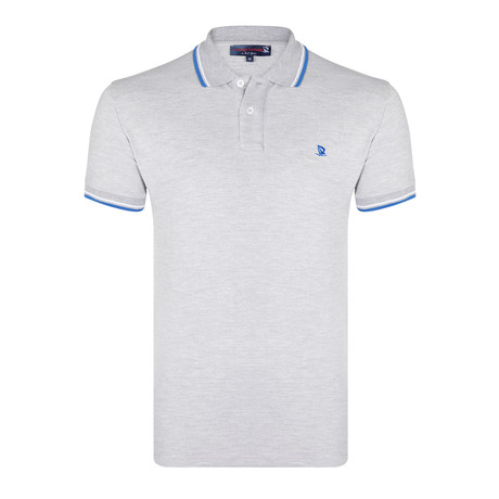 Aksaray Short Sleeve Polo Shirt // Gray (S)
