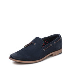 Milton Nubuck Loafer // Navy (UK 6)