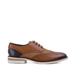 Lorenzo Derby Brogue // Tan + Brown (UK 6)