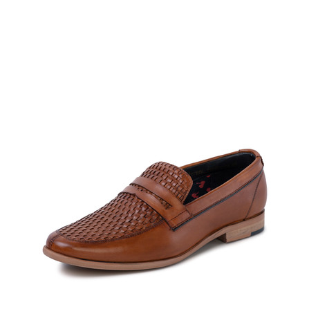 Rodrigo Woven Loafer // Tan (UK 6)