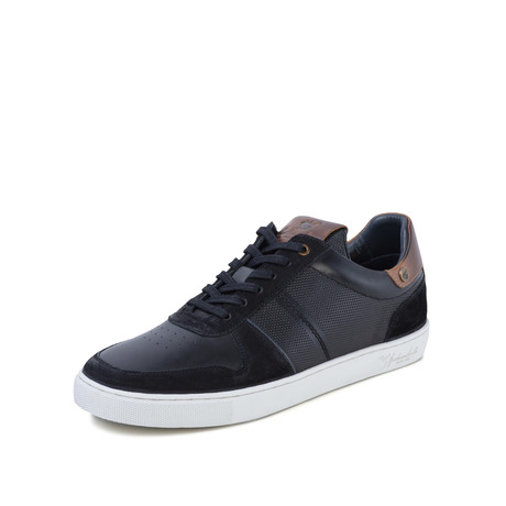 Lucas Plimsoll // Black + Tan (UK 6)