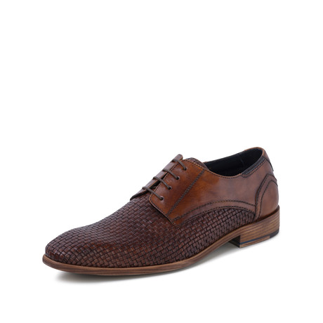 Nicolas Two Tone Woven Derby // Tan (UK 6)