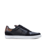 Lucas Plimsoll // Black + Tan (UK 6)