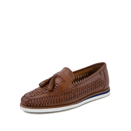 Antonio Tassel Huarache Shoe // Tan (UK 6)