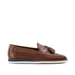 Antonio Tassel Huarache Shoe // Tan (UK 6)