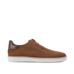 Santiago Suede Plimsoll // Tan (UK 6)