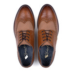 Lorenzo Derby Brogue // Tan + Brown (UK 6)