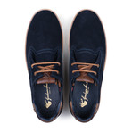 Santiago Suede Plimsoll // Navy (UK 6)